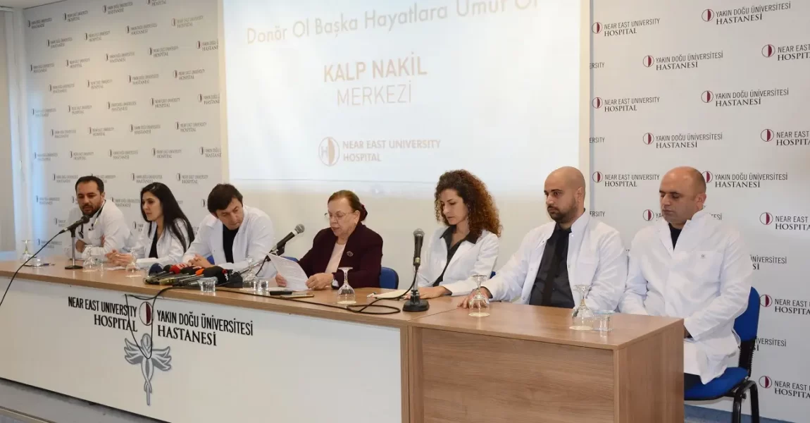 Yakın Doğu Üniversitesi Hastanesi’nde Kalp Nakli Artık Mümkün